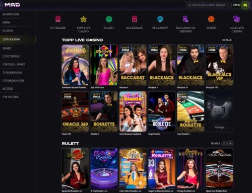 Découvrez les avantages du casino en ligne Madcasino sur le marché français